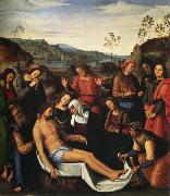 Pietro Perugino Lamentation over the Dead Christ (mk25) France oil painting artist